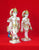 Standing Radha Krishna Statue in Marble 12