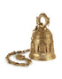 Big Pooja Bell in Brass Featuring Various Gods