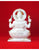Marble Ganesh Murti Sitting on Lotus 10" (1682225168441)
