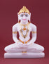 Marble Jain Murti Mahavir 9"