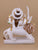 Marble Idol Durga Sitting On Lion 15"