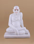 Swami Samarth Idol in White Marble 12"