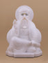 Guru Nanak in Pure White Marble 10"